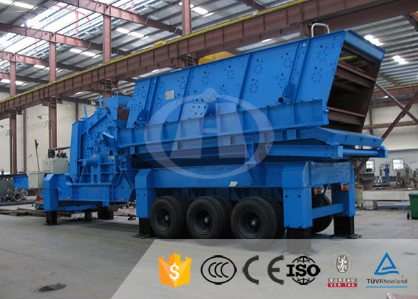 Quality Chemical Industry Mobile Quarry Plant Electric Motor Mobile Stone Crusher Machine for sale