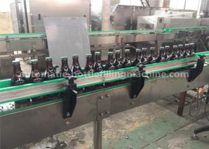 Quality Small Split Glass Bottle Soda Filling Machine , Beer Cola 330ml Glass Bottle Filler for sale