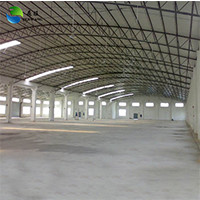 Quality Galvanized Q355 Prefabricated Storage Sheds H Beam Long Span Steel Building for sale