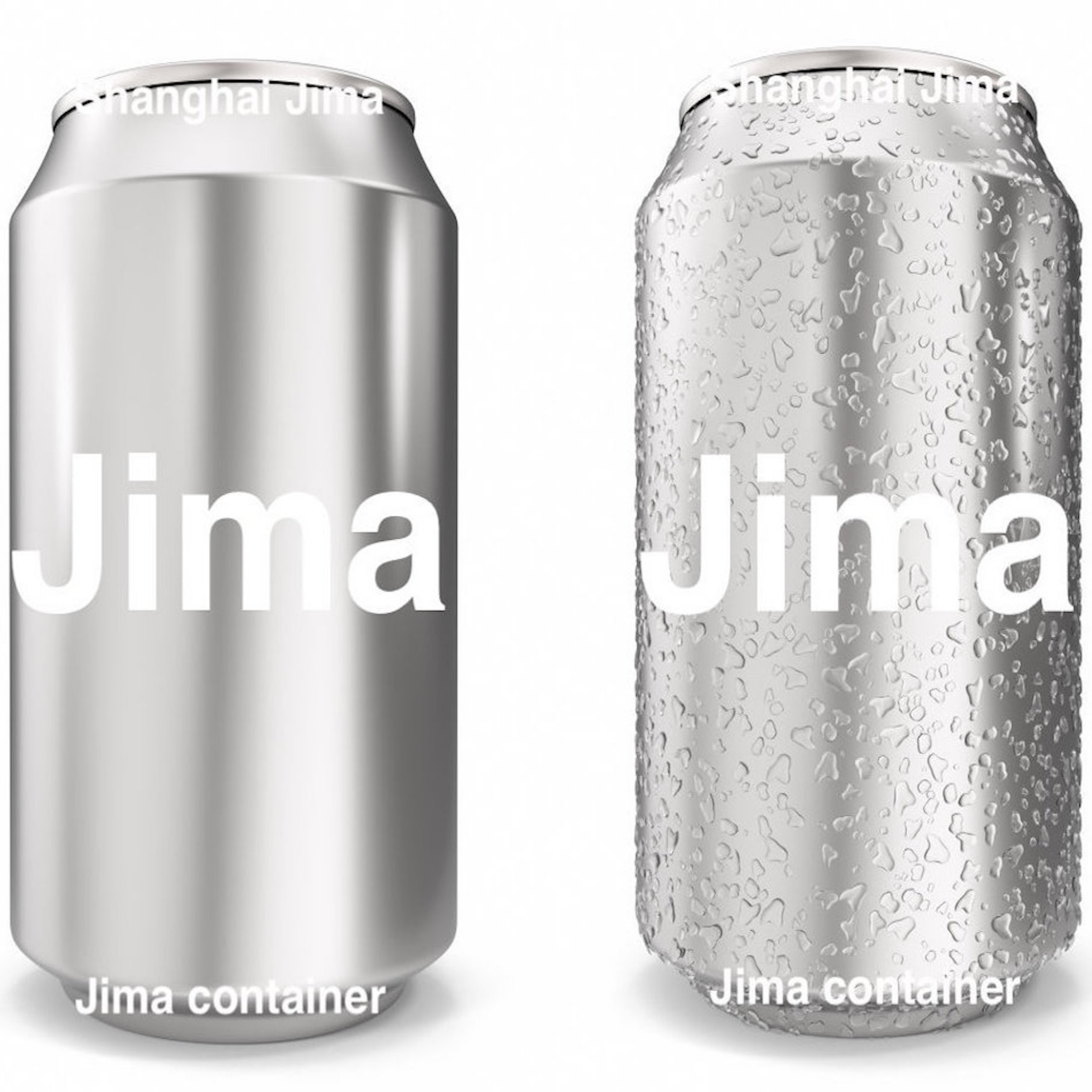Stubby Aluminium Beverage Cans , Slim Sleek Aluminum Soda Can 310ml 330ml