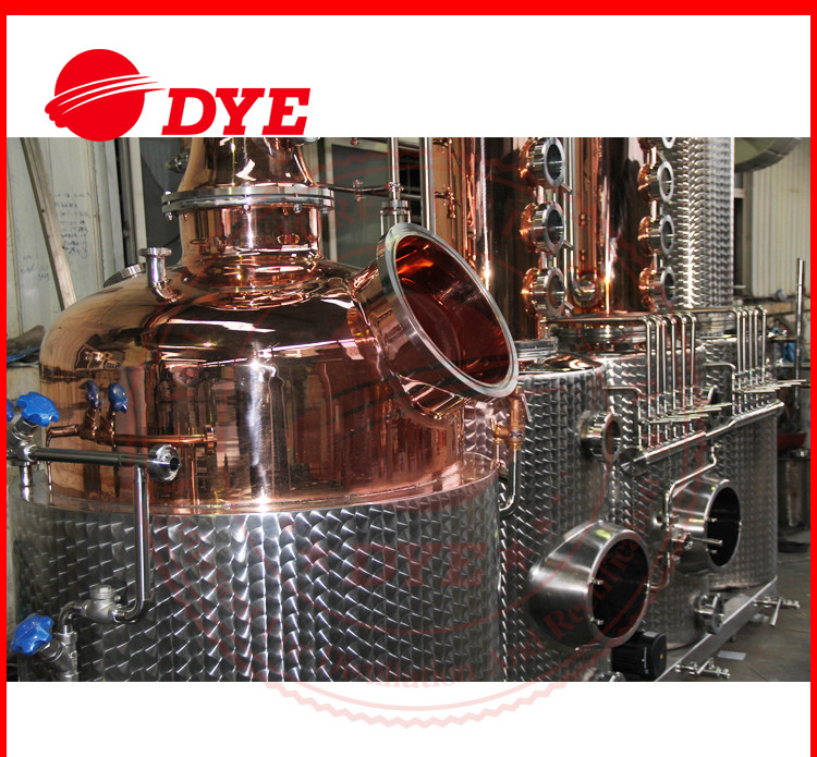 Buy cheap 100% Red Copper Alcohol Distiller , Moonshine Distillation Equipment from wholesalers