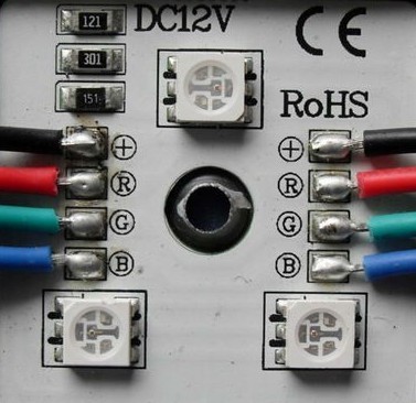 Quality 3pcs SMD 5050 led Iron shell waterproof led modul with high lumen for sale