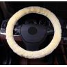 Buy cheap Steeringwheel faux fur Steering Wheel Cover Genuine Leather Cover NEW from wholesalers
