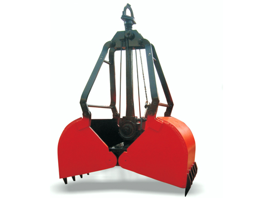 Quality Double ears shaft four rope grab bucket with CE certificate for sale