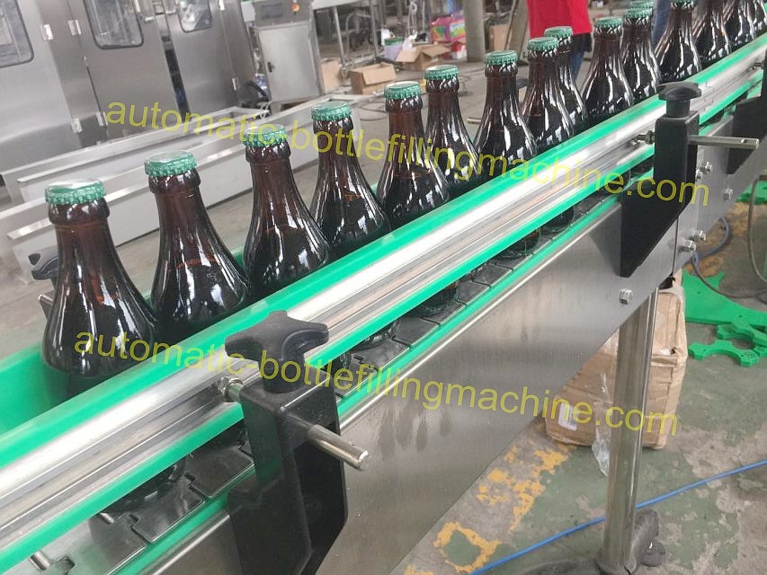 Quality Glass Bottle Automatic Bottle Filling Machine / Beer Bottling Machine Line for sale