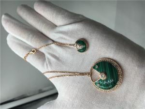Quality Malachite High End Custom Jewelry Amulette De  Necklace For Women for sale