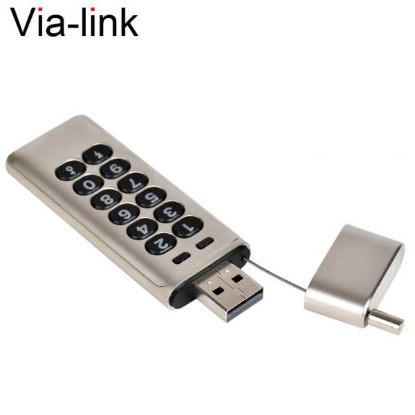 Buy Encrypted USB Flash Drive 8GB 16GB 32GB 64GB Password Key Secure U Disk USB2.0 Portable Hardware for Business at wholesale prices