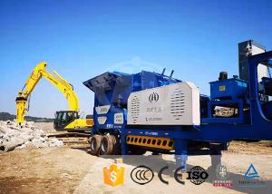 Quality 200t/H Mining Granite Limestone Mobile Jaw Crusher for sale