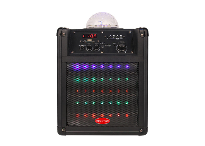 Quality Rechargeable Battery Portable DJ Speaker With Disco Light , Blutooth , FM Radio Function for sale