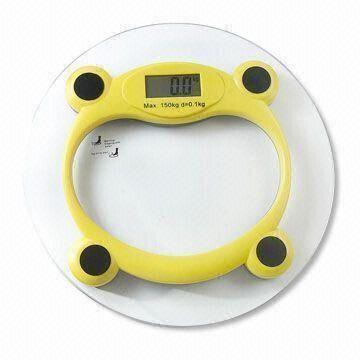 Quality Mini Bathroom Scale with Foldable LCD, 150kg/330lbs Capacity and 0.1kg/0.2lbs Division, Low Power for sale