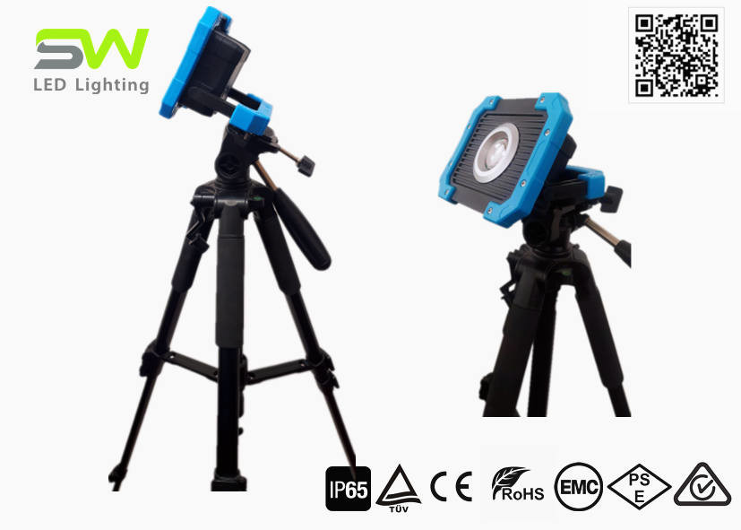 Quality 2500K - 6500K 10w LED Inspection Light For Car Detailing Tripod Mounting for sale