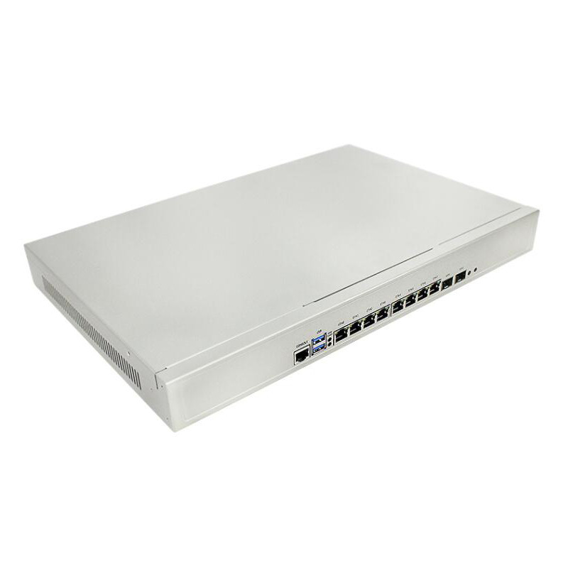 2 SFP PFsense Firewall PC 8 Gigabit LAN Soft Router 1U Rackmount Intel 3th Gen I3 I5 I7
