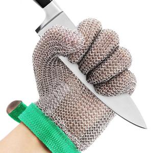 Quality Cut Resistant Stainless Steel Safety Glove For Meat Food Processing for sale