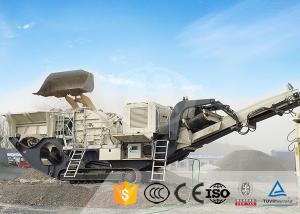 Quality High Performance Mobile Mining Crusher With AC Motor And Control Box for sale