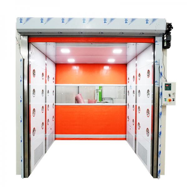 Buy Automatic Induction Cleanroom Air Shower 27m/S Air Velocity SUS304 Stainless Steel at wholesale prices