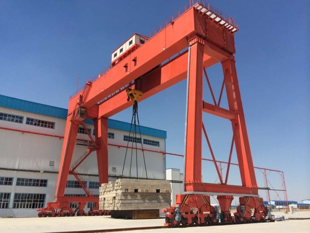 Quality RTG crane; Rubber-tyred container crane 41 ton for sale