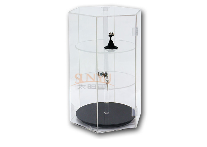 Quality Acrylic Material Revolvable Custom Store Fixture Display Rack Products for sale
