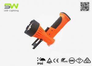 Quality Handheld 3 W LED Brightest Rechargeable Spotlight Torch With IP66 Floating for sale