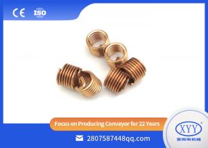 Quality Coated steel wire threaded inserts, brass threaded inserts for plastics for sale