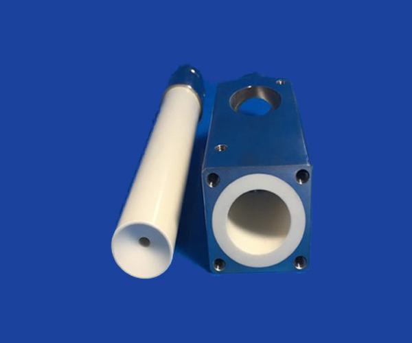 Technical Machining Ceramic Parts Zirconia Alumina Ceramic Piston / Cylinder Pump