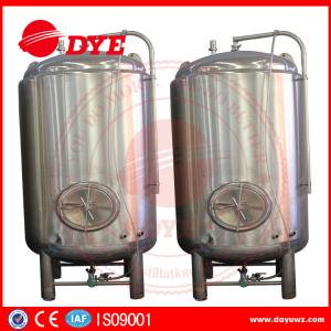 Quality High Efficiency Small Bright Beer Tanks 2mm Thickness Easy To Operate for sale