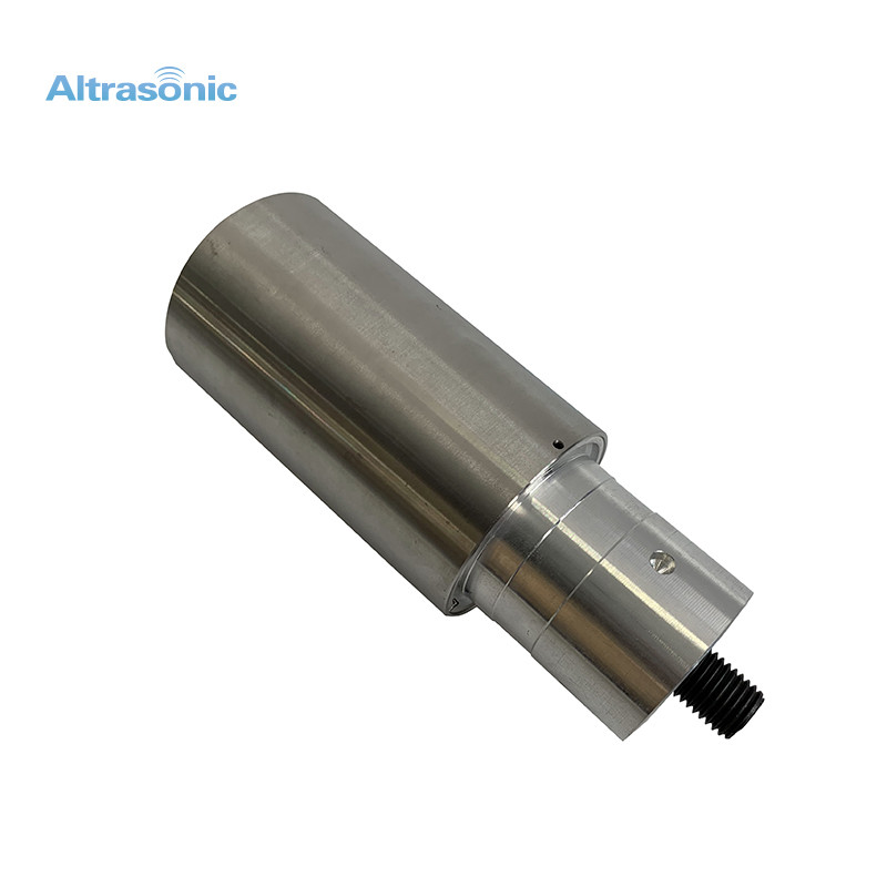 Buy 3000W High Power Columnar Ultrasonic Converter Replacement  20khz Rinco Type with 2Ceramics at wholesale prices