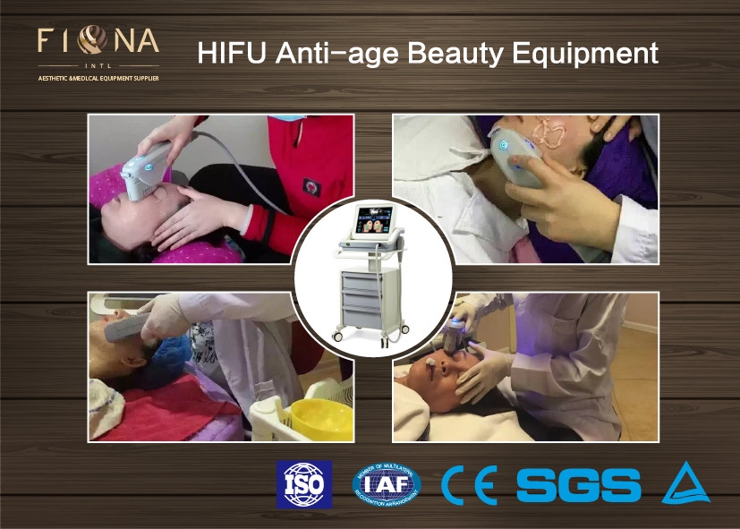 Quality Anti Aging Hifu Face Lifting Machine , Non Surgical Hifu Slimming Machine for sale