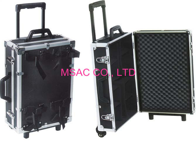 Custom Aluminum Equipment Carrying Case, Aluminum Equipment Trolley Case