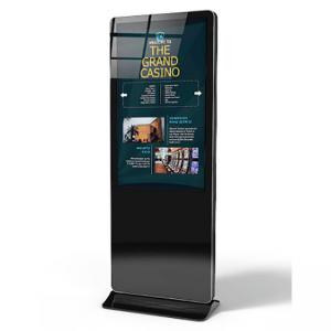 Quality Casino Gaming Digital Advertising Display Screens 43" Floor Stand Electrical Signage for sale