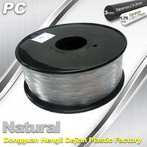 Quality PC Filament 3D Printing Material Strength Resist Ultraviolet Rays for sale