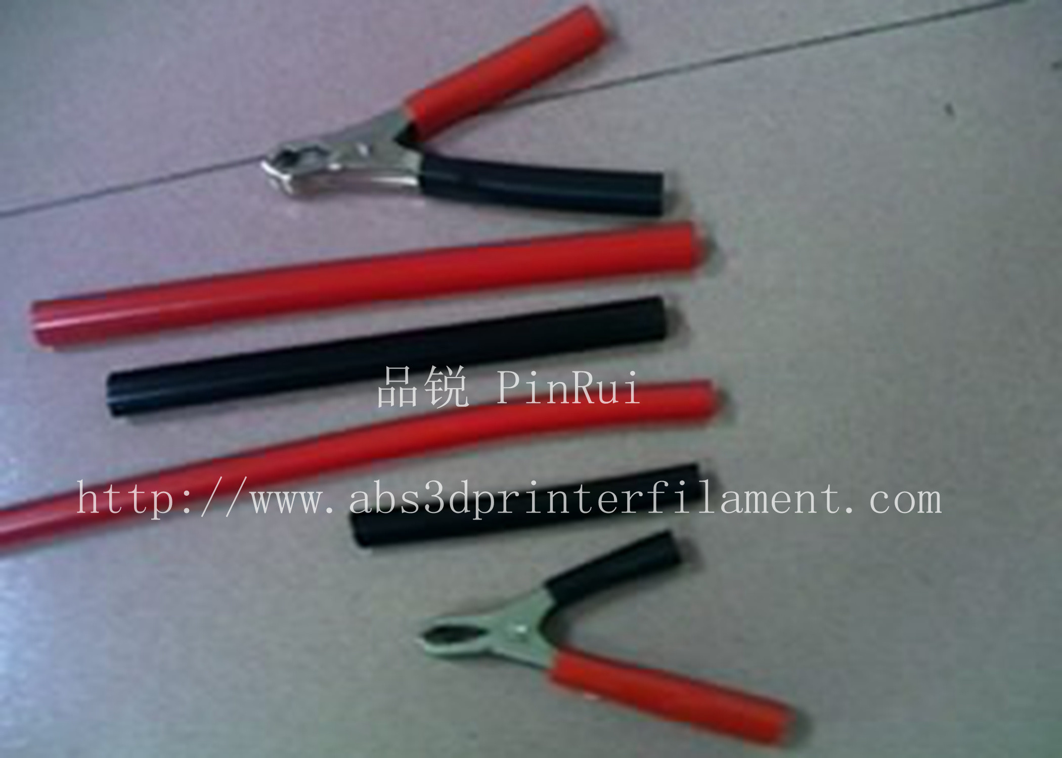 Quality Red / Black Plastic Flexible Hose For Alligator Clip , Wire Harnesses , Transformers for sale