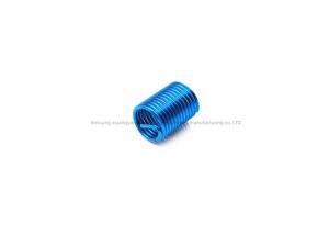 Quality Supply of blue steel wire screw sleeve for dyeing screw sleeve for sale
