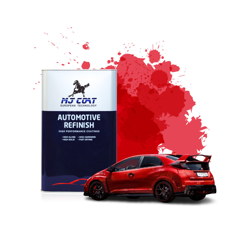 Buy Red Automotive Top Coat Paint Honda Touch Up 2k Spray Paint at wholesale prices