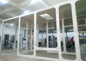 China Prefabricated 63dB Plexiglass ISO Class 8 Clean Room , 21000m3/H Portable Clean Rooms on sale