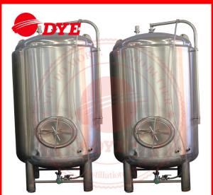 Quality 1000L Stainless Steel Storage Water Tank , Steam Jacketed Tank Round Legs for sale