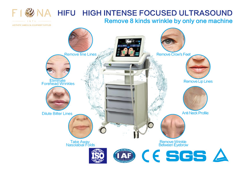 Quality Skin Rejuvenation HIFU Beauty Machine Non - Invasive 7MHZ Frequency 230V for sale