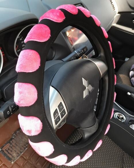 Quality Car steering wheel cover fabric cover car steering wheel cover easy clean for sale