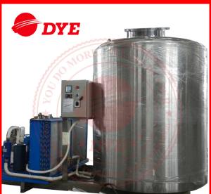Quality 500L - 15T Manual Custome Small Ice Water Tank with Glycol Cooling System for sale