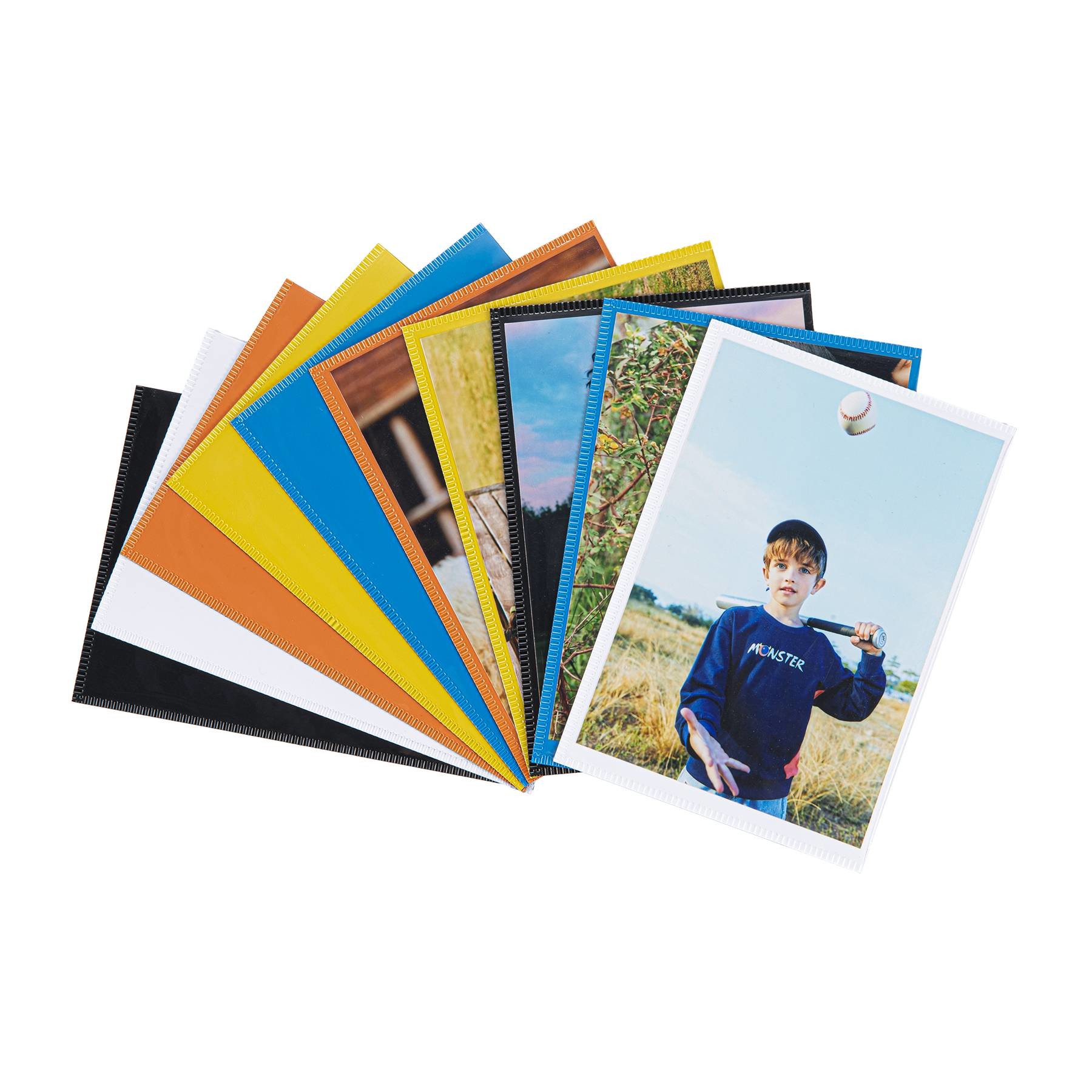 Buy Custom Size Magnetic Photo Pocket Black Magnetic Photo Frames at wholesale prices