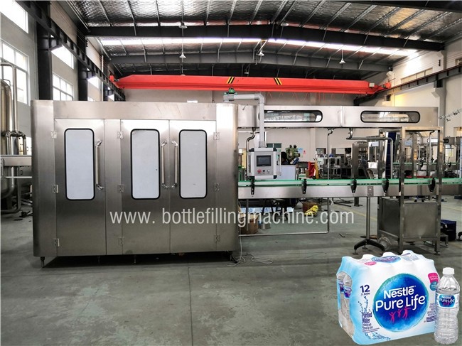 Quality PLC Mineral Water Production Line Turkey Drinking Water Making Machine / Bottling Line for sale