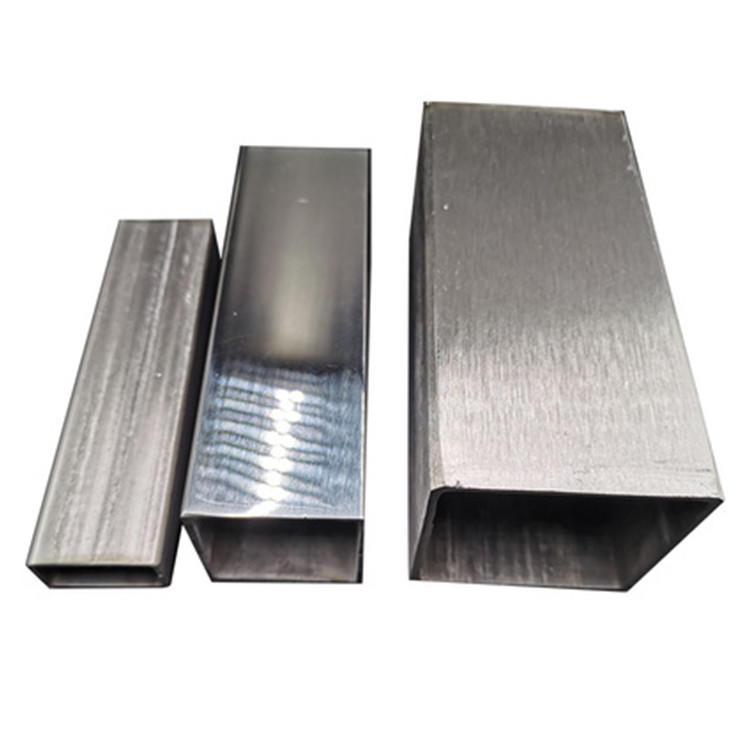 Construction Ss 304 Rectangular Steel Tubing , Stainless Steel Square Tubing for sale