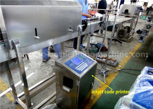 Automatic Sticker End Of Line Packaging Equipment 2.5KW For Round / Flat Bottle