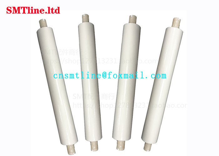 white color SMT Stencil Printer Cleaning Wiper Paper Roll for Dek / MPM Yamaha