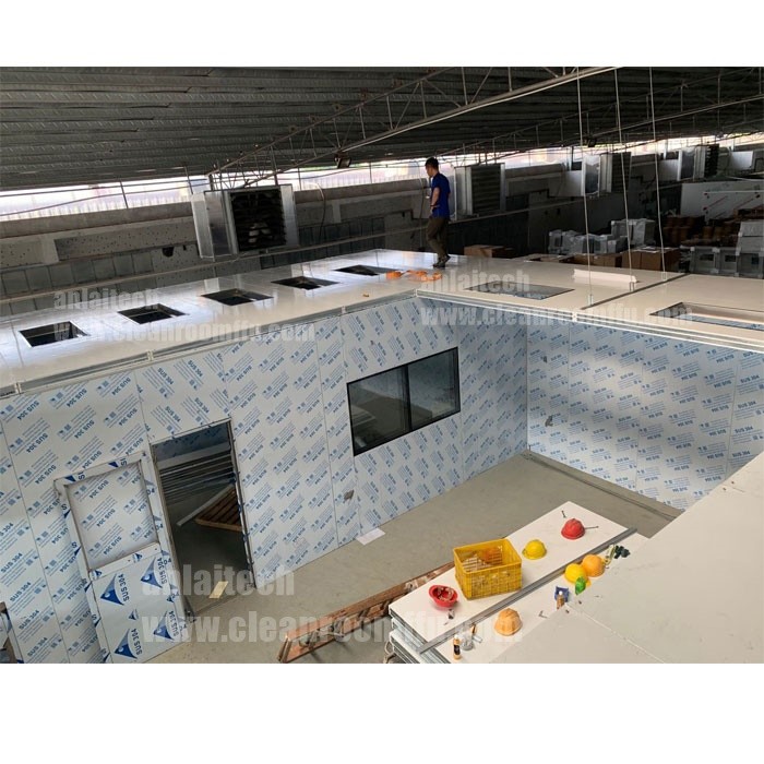 China Cleanroom project supplier iso class medical clean room with clean HVAC system on sale