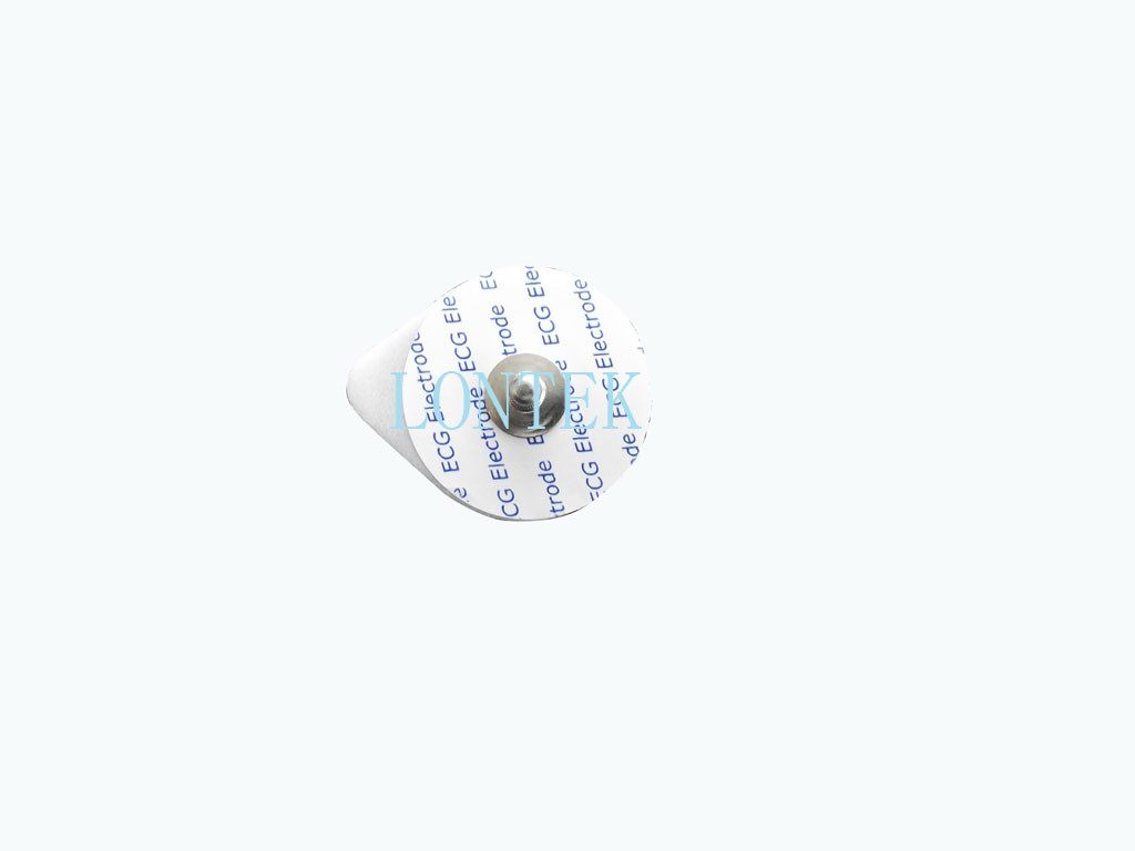 China ECG Disposable Electrodes Teardrop Shape 40mm For Pediatric on sale