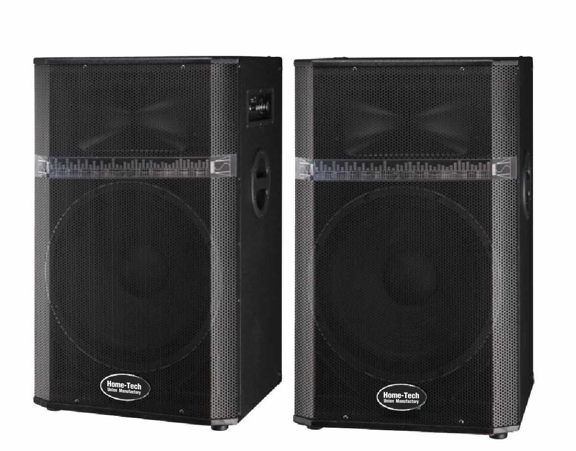Quality Professional Stage Portable Active PA Speaker / Portable Audio Speaker System for sale