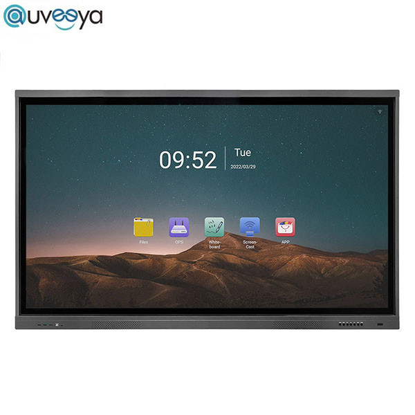 Auveeya LED Infrared 4K Interactive Touch Screen Digital Board Classroom For Teaching