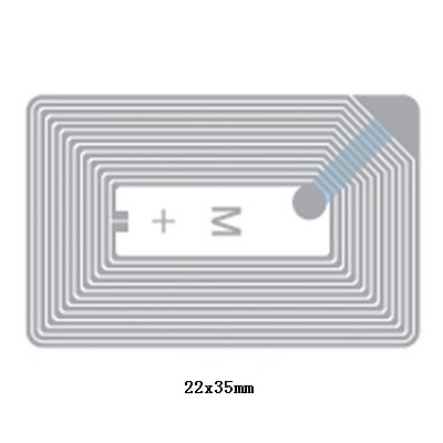 Quality 13.56MHZ HF Dry RFID Inlay / Wet Inlay PET With ICODE SLI Chip for sale