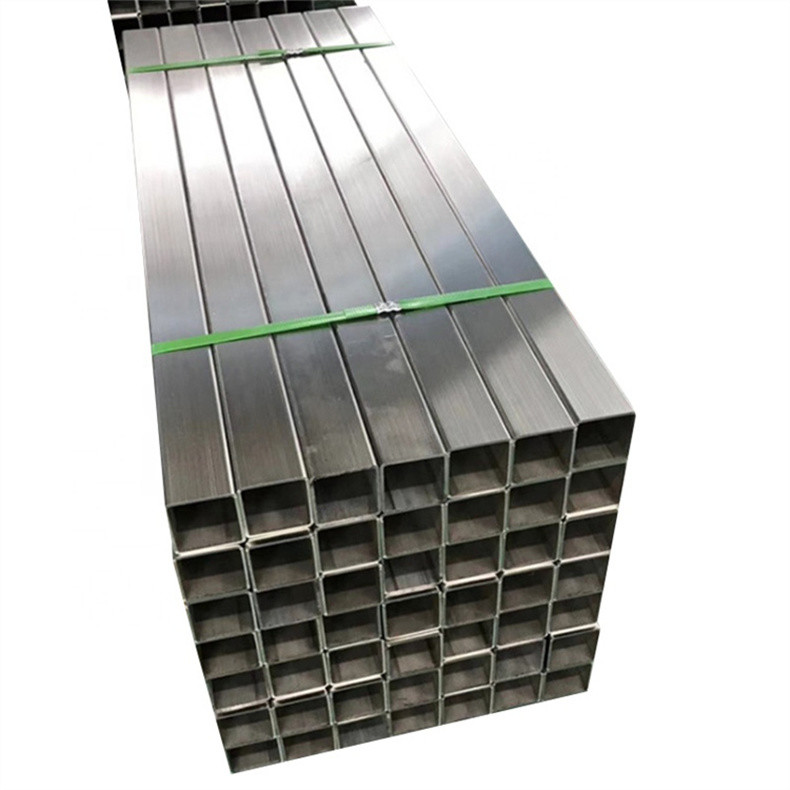 BA 14 Gauge Square Tubing JIS DIN Stainless Steel Box Section 316 for sale
