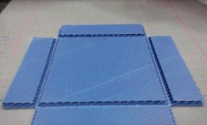 Quality PP corrugated plastic sheet/coroplast angle V cutting machine for sale